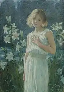 Un jeune lys (1909), musée des Beaux-Arts de San Francisco.