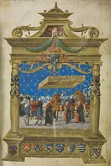 Les capitouls de l'année 1532-1533 et l'entrée du Dauphin, fils de François Ier, par Charles Pingault.