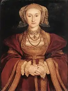 Portrait d'Anne de Clèves.