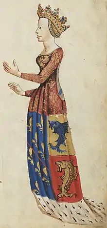 Anne de Forez, par son mariage avec Louis II de Bourbon le Forez entra dans les possessions de la maison de Bourbon en 1371.