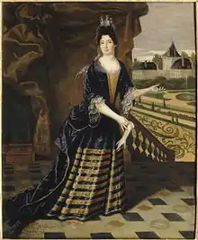 Mme de Louvois à Meudon. Musée de Versailles.