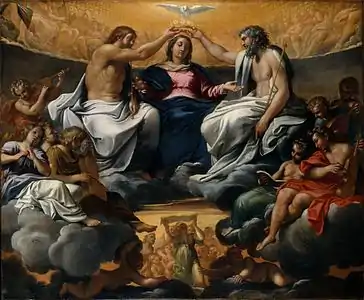 Le Couronnement de la Vierge (1595)Metropolitan Museum, New York.