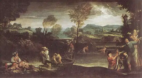 La Pêche,Annibale Carrache