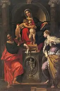 Annibale Carracci, Pala di San Giorgio, 1593.