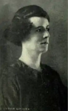 Annie MacDonald Langstaff en 1922
