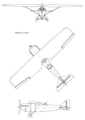 vue en plan de l’avion