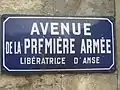 Anse Avenue de la Première Armée