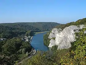 La Meuse entre Dinant et Hastière.