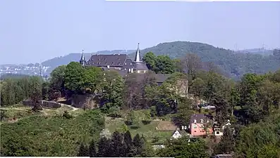 Le château de Limbourg-sur-la-Lenne (Hohenlimbourg)