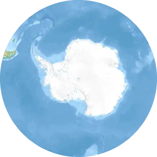 (Voir situation sur carte : océan Austral)
