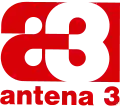 Logo d'Antena 3 de 1990 à 1992.