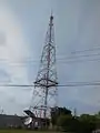 Ancienne Antenne de la station CFCM-DT, sur l'avenue Myrand démantelée en 2021