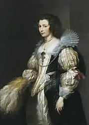 Portrait de Marie-Louise de Tassis1630, Vaduz