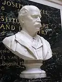 Buste d'Anthony J. Drexel (1905), Université Drexel, Philadelphie, Pennsylvanie.