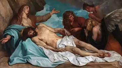 La Lamentation, 1634-1635