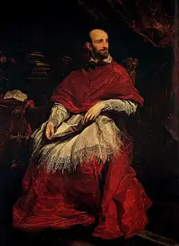 Van Dyck, Portrait du cardinal Guido Bentivoglio, 1623.