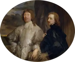 Sir Endymion Porter et Antoine van Dyck (Anthony van Dyck).