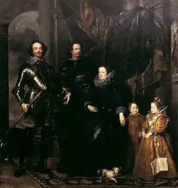 Portrait de la famille Lomellini, 1623