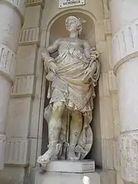 Statue de Mercure - Casino Mercantil - Barcelone