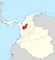 La province d'Antioquia en 1855