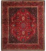 Un tapis persan. Les rinceaux sont arrivés en Iran sous les Séleucides, suivis d'influences byzantines et chinoises.