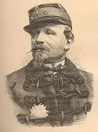 Général Chanzy, commandant le 16e corps de l'armée de la Loire.