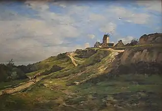 Paysage breton par Antoine Guillemet.