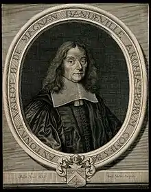 Antoine Vallot, gravure de A. Paillet, 1663.