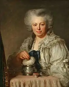 Portrait d'Isabelle Depestre (vers 1785), château de Seneffe.