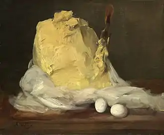 Motte de beurre (entre 1875 et 1885), Washington, National Gallery of Art.