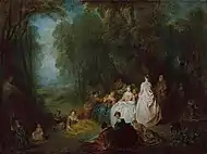 Antoine Watteau: Fête champêtre