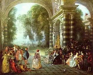 Antoine Watteau, Les Plaisirs du bal
