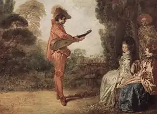 Antoine Watteau, L'Enchanteur (1712).