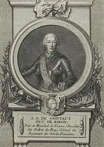 Louis-Antoine de Gontaut (1701-1788), 6e duc de Biron, maréchal de France