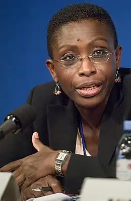 Antoinette Sayeh, ministre des finances du Liberia.