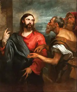 Christ à la pièce de monnaie1625, Gênes