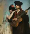 Le Guitariste, A. de Bañuelos-Thorndike, 1880