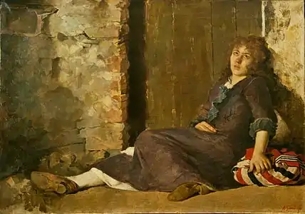 La Femme expulsée (L'espulsa), 1880.