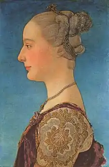 Portrait de femme, 1480Musée des Offices