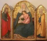 Sainte Anne avec la Vierge-enfant, Saint Joachim et Saint Joseph