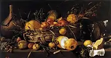 Nature morte aux fruits d'Antonio de Pereda.