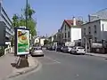 Rue de l'Abbaye - vue depuis la rue Bourgneuf