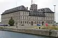 L'ancienne caserne état-major des pompiers d'Anvers, située sur Siberiastraat.