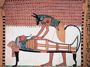 fresque de la tombe de Sennedjem.