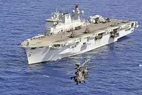 illustration de HMS Ocean (L12)