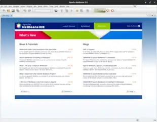 Description de l'image Apache NetBeans 11 Linux.png.