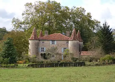 Château d'Aphatélévation, toiture