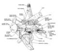 Schéma détaillé de la sonde Apollo