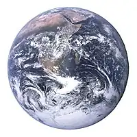 Image de la planète Terre