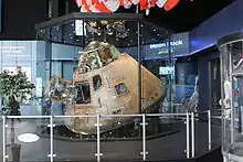 La capsule d'Apollo 16 se trouve à présent au US Space & Rocket Center de Huntsville en Alabama